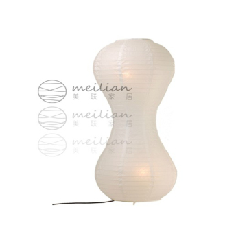 Indoor rice paper floor lamp, peanut Ground lamp