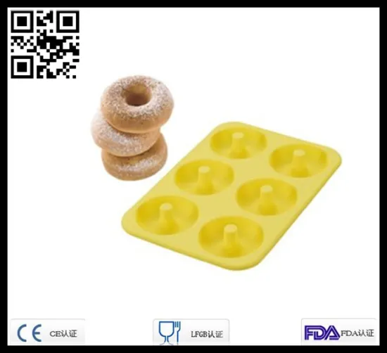 silicone bake cake mould 6 flower mould/silicone mold cake decorating