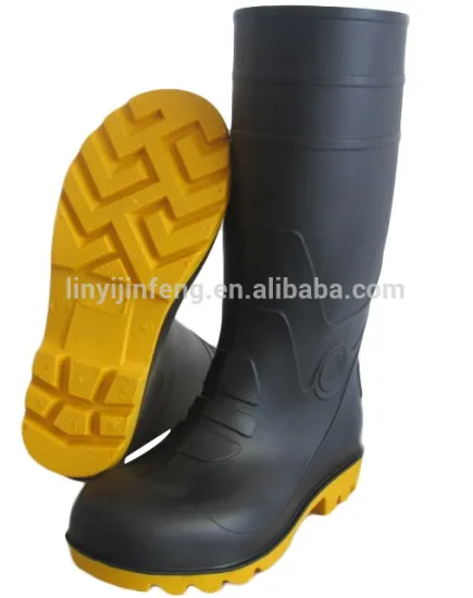high quality PVC anti-slip rain boots for work