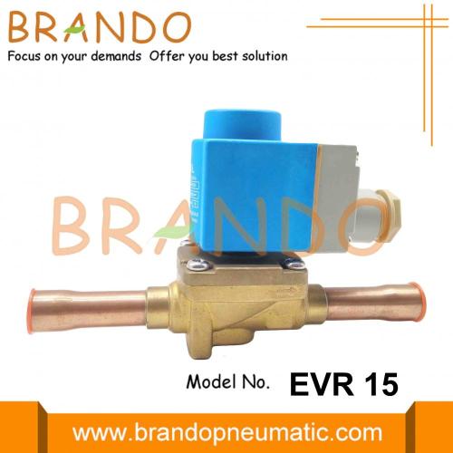 EVR 15 Danfoss 타입 솔레노이드 밸브 032F1225 24VDC