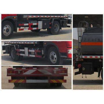 FAW 4X2 9M3 Chemical Liquid Tanker Truck