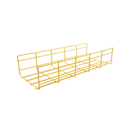 wave edge wire mesh cable tray