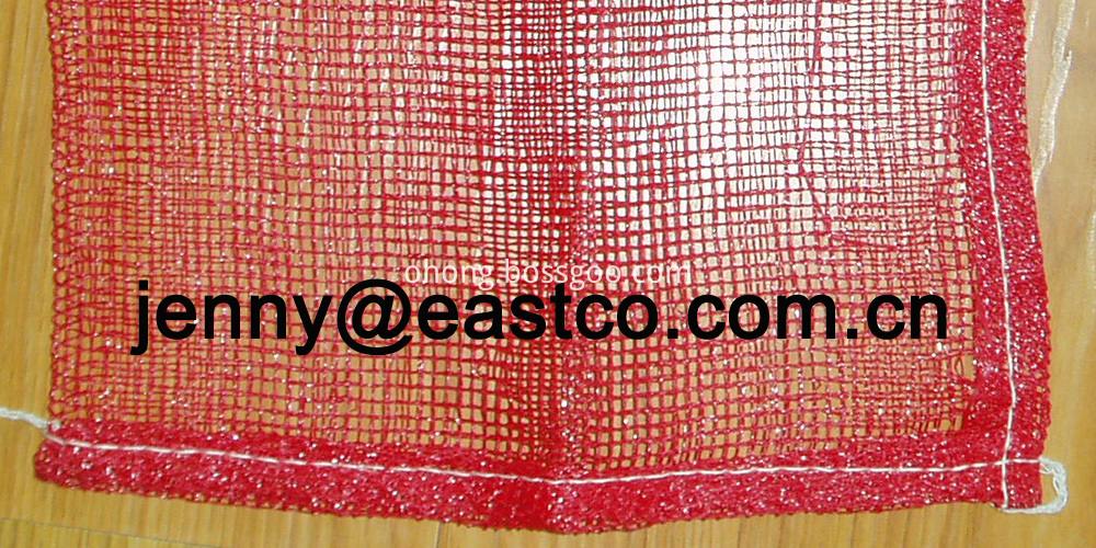 Poly Mesh Net Bag Sack bottom L-sewing