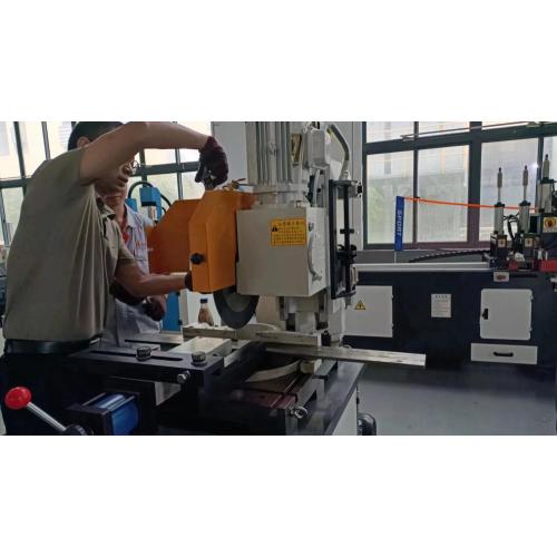 High Efficiency Semi Automatic Pipe Cutting Machine