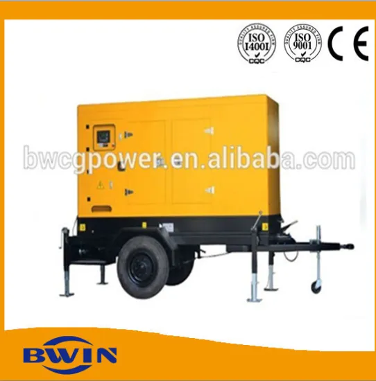 Manufacturer sale! 10KW-500KW Portable Trailer Type Diesel Generators