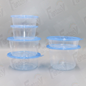 Hot sales reusable salad dessert plastic bowl