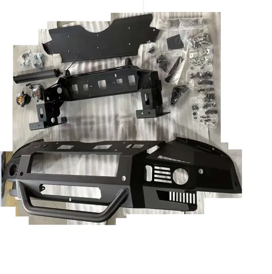 Steel Front Bumper for Land Rover Defender 2020 - 007 Style Offroad Vehicle Accessories