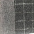 Plaid Design Double Knitting Jacquard