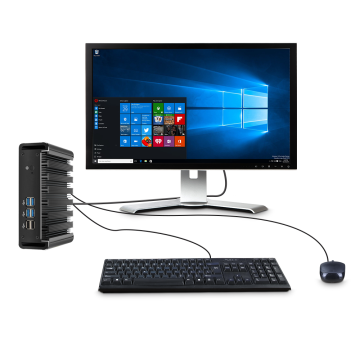 Komputer desktop mikro pc mini fanless