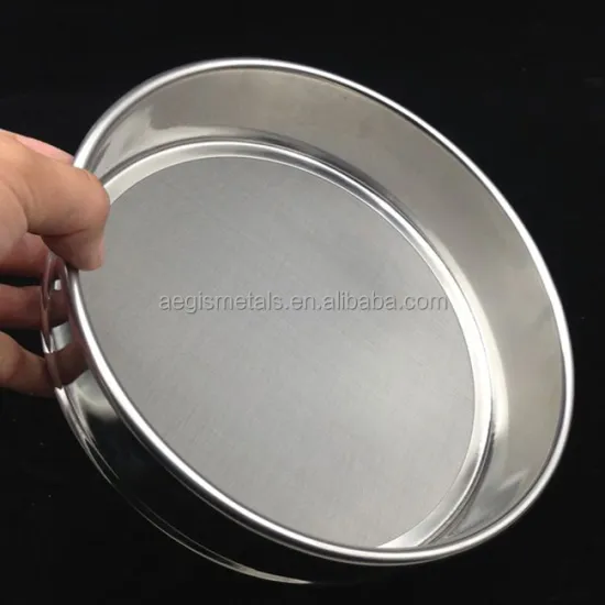 Wire Mesh Test Sieve for Laboratory (1-500 Microns)