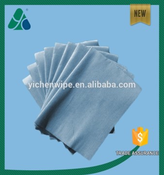 Blue Wood Pulp & PET Industrial Super Wipes