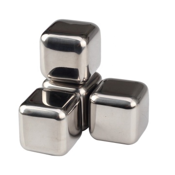 Reusable Whiskey Stones Stainless Steel Ice Cubes