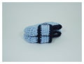 New Chegada Colorful Design mão malha sapatos Crochet Baby Booties