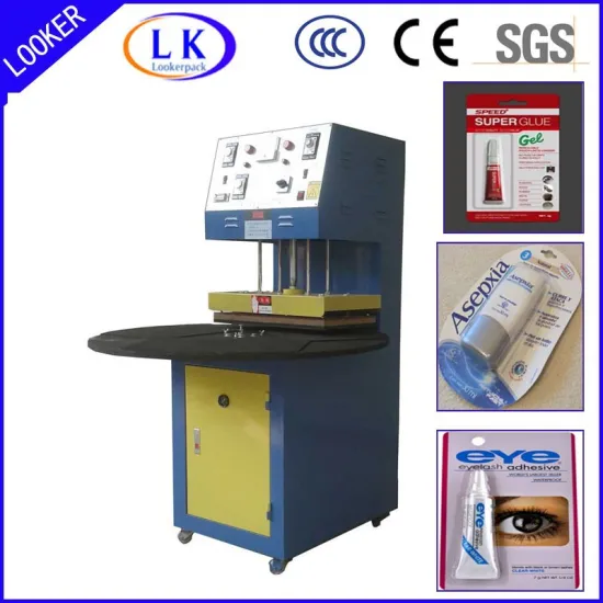 Cardboard and blister packing machine
