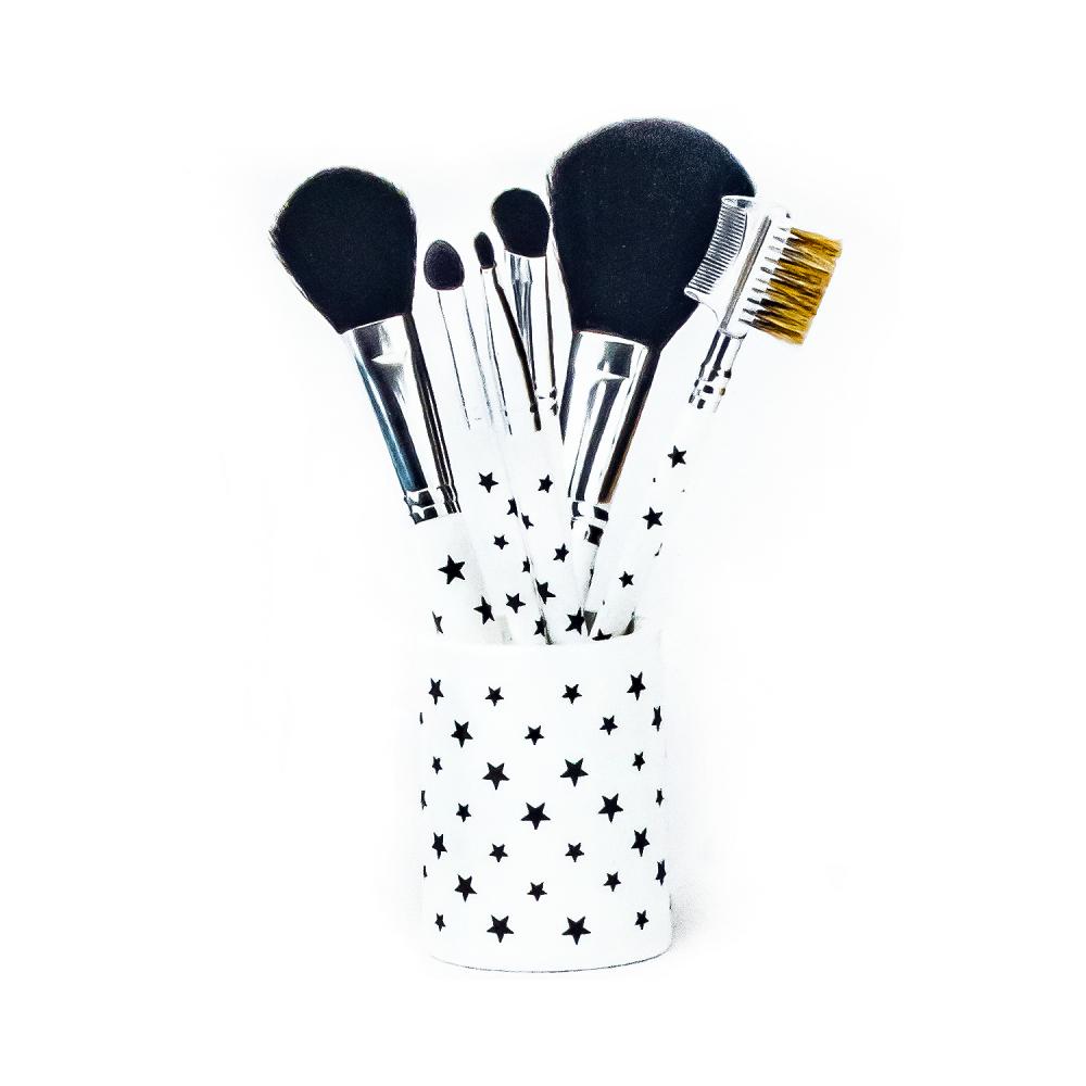 6 PCS Set Black Stars Set za šminku