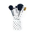 Ensemble de brosses de maquillage des étoiles noires de 6 PC