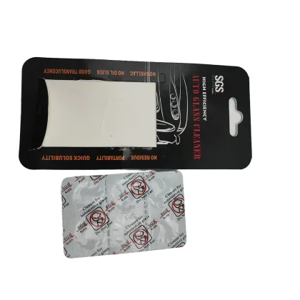 Effervescent Tablet Wiper Essence for Automotive Car Washer Cleaner Supplies