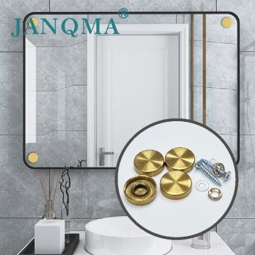 Золотая плоскость из нержавеющей стали декоративные зеркальные винты