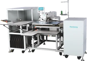 Automatic template replacement pattern sewing machine