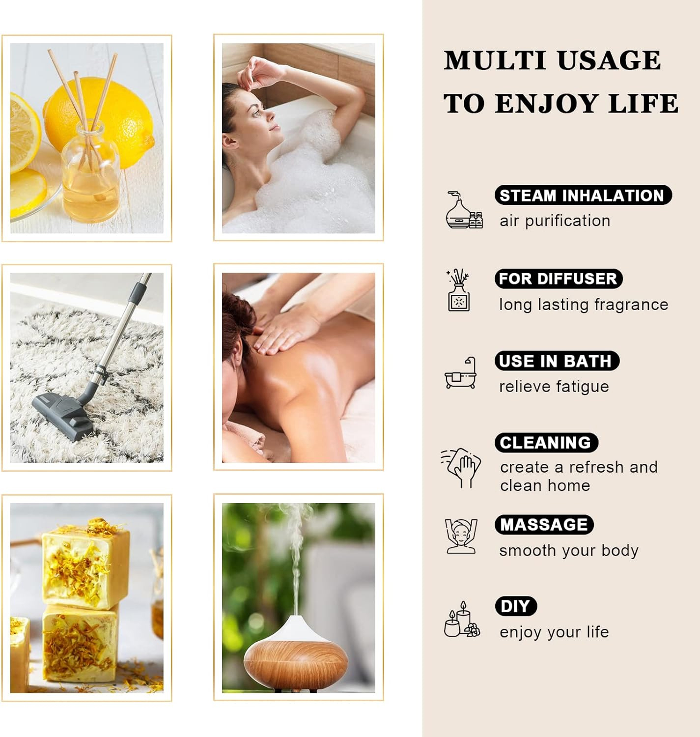 Bulk wholesale 100% Organic Finest Quality Pure Essential Oil Marjoram Essential Oil cosmetic grade for skin care
