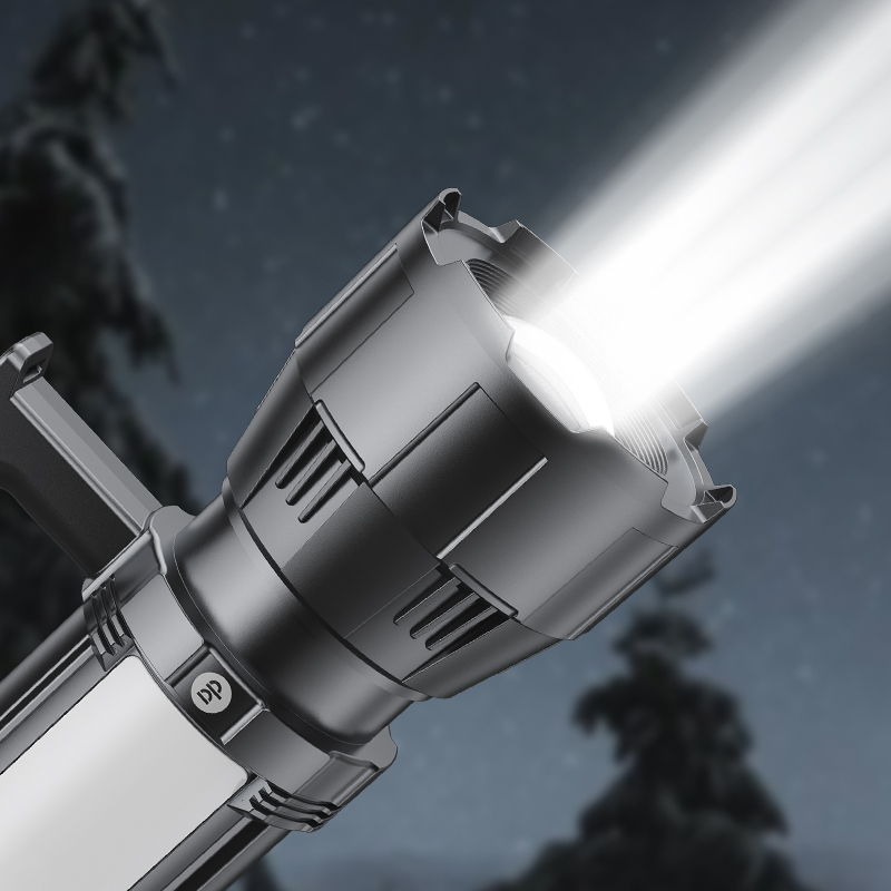Rechargeable LED Searchlight Camping Solar Charging-7338-3