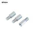 CNC Turning Parts Fasteners Gold Plating Screws Nuts