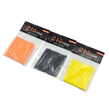 Carp Fishing Zig Aligna Kit: Foam Bait Line Aligners and Pop Up Terminal Tackle