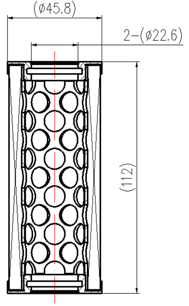 YLX410-10-W Hydraulic Filter Element Used In Servo System