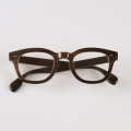 Dark Red Buffalo Horn Optical Frames