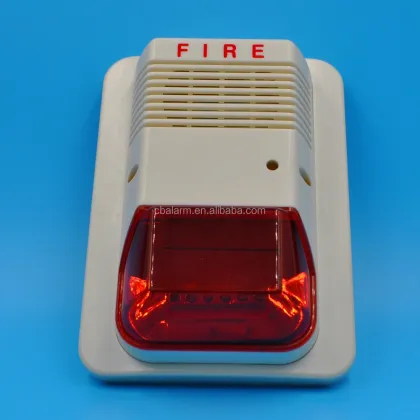 DC24V/12V Fire Audible and Visual Alarm with Separate Power Input