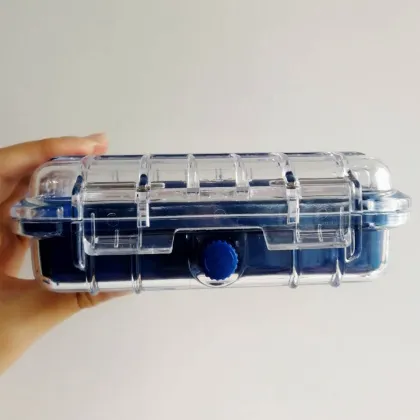PC Small Plastic Waterproof Cases - Portable Storage Box for Safety Protection