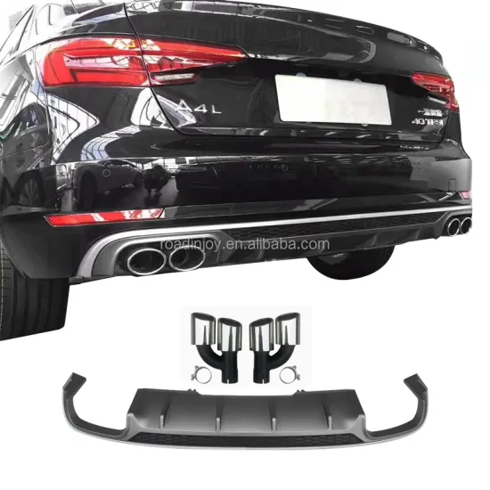 Carbon Fiber Rear Diffuser for A4 B9 Body Kit 2017-2019 - Honeycomb Style