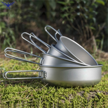 Pure Titanium Bowl For Outdoor Camping