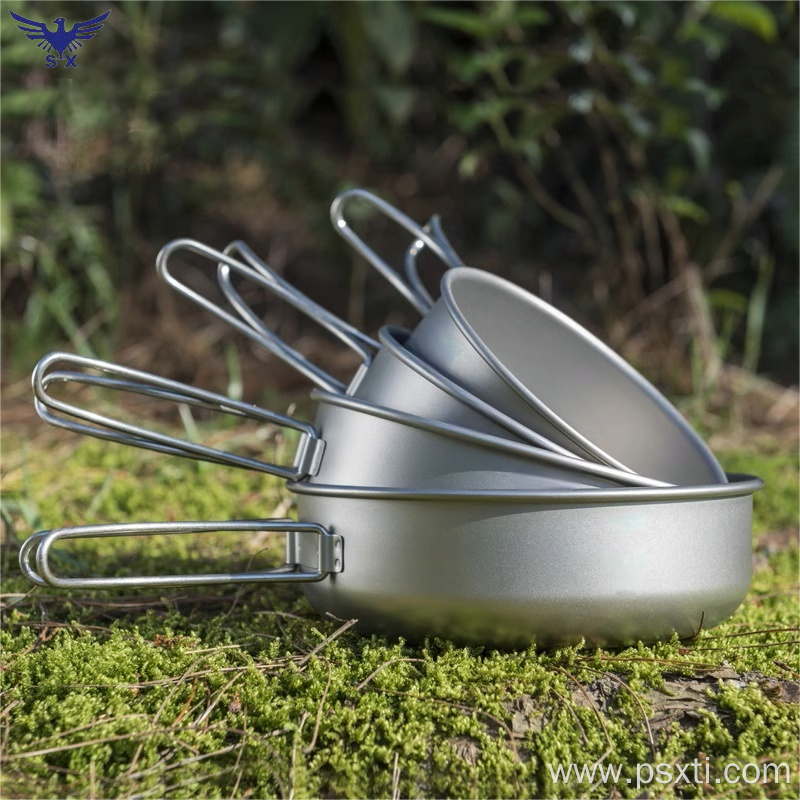 Pure Titanium Bowl For Outdoor Camping