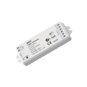 Zigbee 3.0 DC12-36V LED Controller with Voice & Google/Alexa Control for Single Color, CCT, RGB, RGBW, RGB+CCT Led Strips