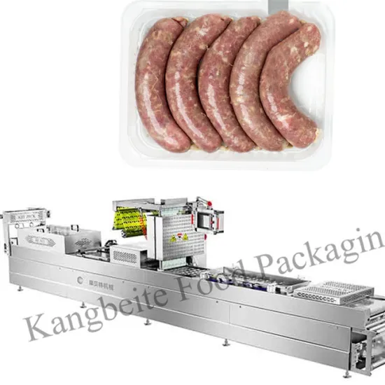 CE Certified Electric Thermoforming MAP Packing Machine for Meat