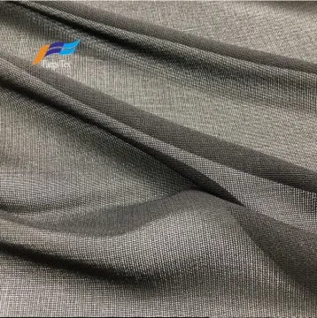 100% Polyester Formal Black Kalama Abaya Clothing Fabric
