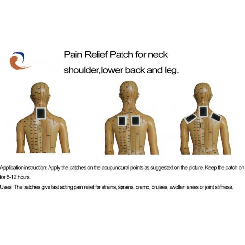 Ache Relief Patch cho vai cổ thấp hơn lưng