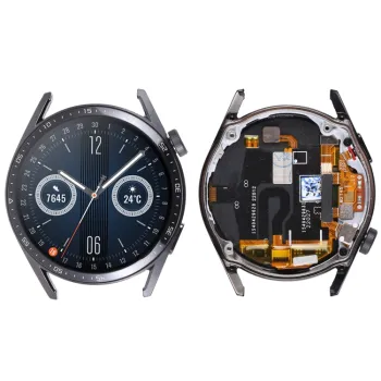 Replacement LCD Screen + Touch Digitizer Assembly with Frame for Huawei Watch GT 3 46mm Single Cable Edition