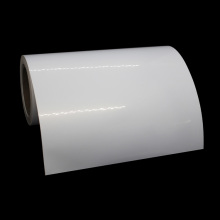 Белый PP Clear Semi Gloss Label Roll