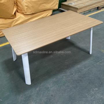 Aluminum Frame Garden Dining Sets for Patio & Restaurant Outdoor Furniture