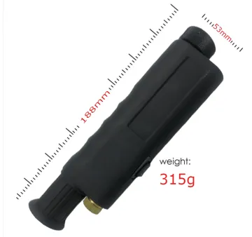 Handheld 200X Fiber Optic Inspection Microscope for Factory