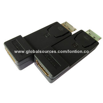 2014 New DisplayPort to HDMI F Adapters, Nickel- or Gold-plated Connector