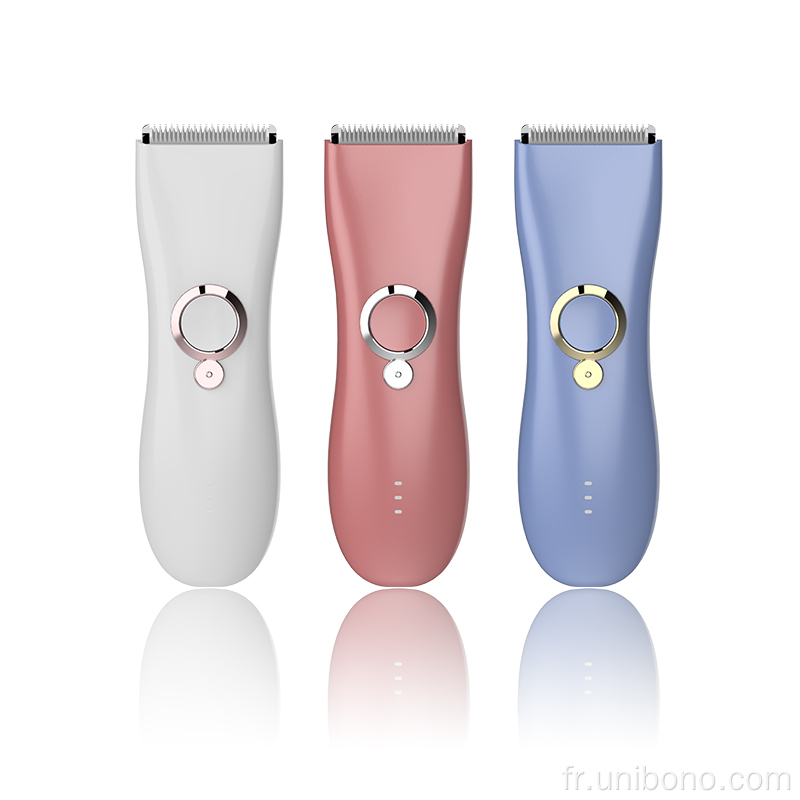 Rechargeable Trimmer des poils électriques pour femmes