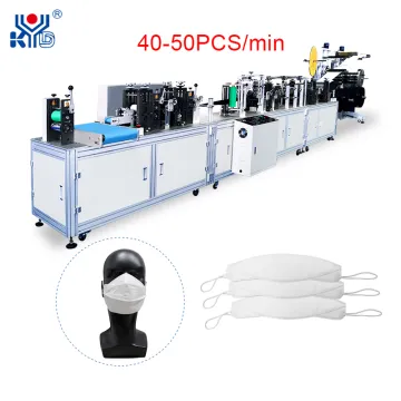 High Quality Four Folding Fish Mask Making Machine