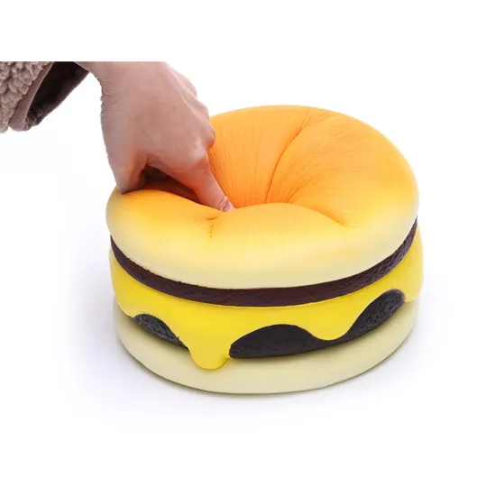 Custom High Quality Giant Hamburger Squeeze Toys