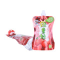 100% Recycling zippered bags fruit juice packing