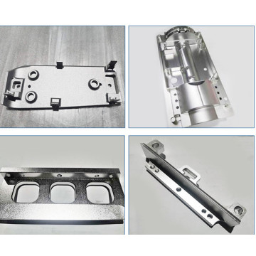 Componentes de aluminio rápido de prototipos rápidos.