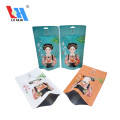 Custom Printed Plastic Glossy Three Sides Foil Bags