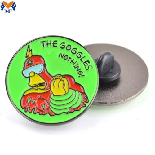 Metal Craft Custom Logo Soft Enamel Pin Brooch